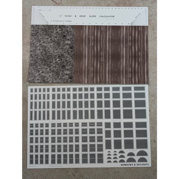 3-D Home Kit All You Need To Construct A Model DIY Home Addition 1990 Edition - Picture 9 of 11